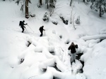 ZKLADN KURZ SKIALPINISMU, Dky pardnmu nstupu zimy, byl prvn kurz na sezony skvl, k emu tak pispli vichni astnci. - fotografie 19