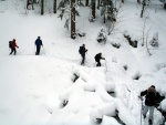 ZKLADN KURZ SKIALPINISMU, Dky pardnmu nstupu zimy, byl prvn kurz na sezony skvl, k emu tak pispli vichni astnci. - fotografie 20