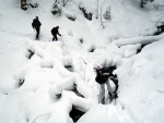 ZKLADN KURZ SKIALPINISMU, Dky pardnmu nstupu zimy, byl prvn kurz na sezony skvl, k emu tak pispli vichni astnci. - fotografie 21