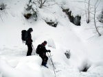 ZKLADN KURZ SKIALPINISMU, Dky pardnmu nstupu zimy, byl prvn kurz na sezony skvl, k emu tak pispli vichni astnci. - fotografie 24