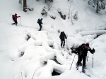 ZKLADN KURZ SKIALPINISMU, Dky pardnmu nstupu zimy, byl prvn kurz na sezony skvl, k emu tak pispli vichni astnci. - fotografie 28