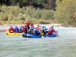 Alpsk supervkend - Isel a Salzach - podzim 2010, Pedpov poas byla sice pesimistick, natst skutenost jin. Se slbenm detm se stdaly i proslunn chvle. Dky tomu byla i na podzim voda suprov jako pi jarnm tn. Zejmna Salzach ns - fotografie 4