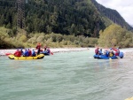 Alpsk supervkend - Isel a Salzach - podzim 2010, Pedpov poas byla sice pesimistick, natst skutenost jin. Se slbenm detm se stdaly i proslunn chvle. Dky tomu byla i na podzim voda suprov jako pi jarnm tn. Zejmna Salzach ns - fotografie 5