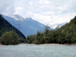 Alpsk supervkend - Isel a Salzach - podzim 2010, Pedpov poas byla sice pesimistick, natst skutenost jin. Se slbenm detm se stdaly i proslunn chvle. Dky tomu byla i na podzim voda suprov jako pi jarnm tn. Zejmna Salzach ns - fotografie 7