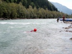 Alpsk supervkend - Isel a Salzach - podzim 2010, Pedpov poas byla sice pesimistick, natst skutenost jin. Se slbenm detm se stdaly i proslunn chvle. Dky tomu byla i na podzim voda suprov jako pi jarnm tn. Zejmna Salzach ns - fotografie 15