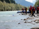 Alpsk supervkend - Isel a Salzach - podzim 2010, Pedpov poas byla sice pesimistick, natst skutenost jin. Se slbenm detm se stdaly i proslunn chvle. Dky tomu byla i na podzim voda suprov jako pi jarnm tn. Zejmna Salzach ns - fotografie 19