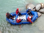 Alpsk supervkend - Isel a Salzach - podzim 2010, Pedpov poas byla sice pesimistick, natst skutenost jin. Se slbenm detm se stdaly i proslunn chvle. Dky tomu byla i na podzim voda suprov jako pi jarnm tn. Zejmna Salzach ns - fotografie 22