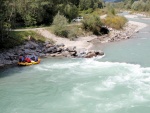 Alpsk supervkend - Isel a Salzach - podzim 2010, Pedpov poas byla sice pesimistick, natst skutenost jin. Se slbenm detm se stdaly i proslunn chvle. Dky tomu byla i na podzim voda suprov jako pi jarnm tn. Zejmna Salzach ns - fotografie 23