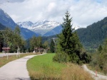 Alpsk supervkend - Isel a Salzach - podzim 2010, Pedpov poas byla sice pesimistick, natst skutenost jin. Se slbenm detm se stdaly i proslunn chvle. Dky tomu byla i na podzim voda suprov jako pi jarnm tn. Zejmna Salzach ns - fotografie 30