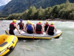 Alpsk supervkend - Isel a Salzach - podzim 2010, Pedpov poas byla sice pesimistick, natst skutenost jin. Se slbenm detm se stdaly i proslunn chvle. Dky tomu byla i na podzim voda suprov jako pi jarnm tn. Zejmna Salzach ns - fotografie 31