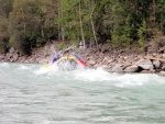 Alpsk supervkend - Isel a Salzach - podzim 2010, Pedpov poas byla sice pesimistick, natst skutenost jin. Se slbenm detm se stdaly i proslunn chvle. Dky tomu byla i na podzim voda suprov jako pi jarnm tn. Zejmna Salzach ns - fotografie 34