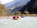 Alpsk supervkend - Isel a Salzach - podzim 2010, Pedpov poas byla sice pesimistick, natst skutenost jin. Se slbenm detm se stdaly i proslunn chvle. Dky tomu byla i na podzim voda suprov jako pi jarnm tn. Zejmna Salzach ns - fotografie 37