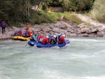 Alpsk supervkend - Isel a Salzach - podzim 2010, Pedpov poas byla sice pesimistick, natst skutenost jin. Se slbenm detm se stdaly i proslunn chvle. Dky tomu byla i na podzim voda suprov jako pi jarnm tn. Zejmna Salzach ns - fotografie 39