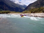 Alpsk supervkend - Isel a Salzach - podzim 2010, Pedpov poas byla sice pesimistick, natst skutenost jin. Se slbenm detm se stdaly i proslunn chvle. Dky tomu byla i na podzim voda suprov jako pi jarnm tn. Zejmna Salzach ns - fotografie 47