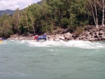 Alpsk supervkend - Isel a Salzach - podzim 2010, Pedpov poas byla sice pesimistick, natst skutenost jin. Se slbenm detm se stdaly i proslunn chvle. Dky tomu byla i na podzim voda suprov jako pi jarnm tn. Zejmna Salzach ns - fotografie 58