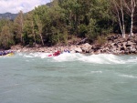 Alpsk supervkend - Isel a Salzach - podzim 2010, Pedpov poas byla sice pesimistick, natst skutenost jin. Se slbenm detm se stdaly i proslunn chvle. Dky tomu byla i na podzim voda suprov jako pi jarnm tn. Zejmna Salzach ns - fotografie 59