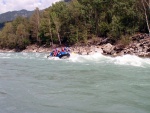 Alpsk supervkend - Isel a Salzach - podzim 2010, Pedpov poas byla sice pesimistick, natst skutenost jin. Se slbenm detm se stdaly i proslunn chvle. Dky tomu byla i na podzim voda suprov jako pi jarnm tn. Zejmna Salzach ns - fotografie 63