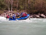 Alpsk supervkend - Isel a Salzach - podzim 2010, Pedpov poas byla sice pesimistick, natst skutenost jin. Se slbenm detm se stdaly i proslunn chvle. Dky tomu byla i na podzim voda suprov jako pi jarnm tn. Zejmna Salzach ns - fotografie 66