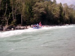 Alpsk supervkend - Isel a Salzach - podzim 2010, Pedpov poas byla sice pesimistick, natst skutenost jin. Se slbenm detm se stdaly i proslunn chvle. Dky tomu byla i na podzim voda suprov jako pi jarnm tn. Zejmna Salzach ns - fotografie 76