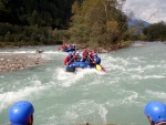 Alpsk supervkend - Isel a Salzach - podzim 2010, Pedpov poas byla sice pesimistick, natst skutenost jin. Se slbenm detm se stdaly i proslunn chvle. Dky tomu byla i na podzim voda suprov jako pi jarnm tn. Zejmna Salzach ns - fotografie 78