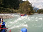 Alpsk supervkend - Isel a Salzach - podzim 2010, Pedpov poas byla sice pesimistick, natst skutenost jin. Se slbenm detm se stdaly i proslunn chvle. Dky tomu byla i na podzim voda suprov jako pi jarnm tn. Zejmna Salzach ns - fotografie 80