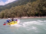 Alpsk supervkend - Isel a Salzach - podzim 2010, Pedpov poas byla sice pesimistick, natst skutenost jin. Se slbenm detm se stdaly i proslunn chvle. Dky tomu byla i na podzim voda suprov jako pi jarnm tn. Zejmna Salzach ns - fotografie 84