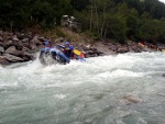 Alpsk supervkend - Isel a Salzach - podzim 2010, Pedpov poas byla sice pesimistick, natst skutenost jin. Se slbenm detm se stdaly i proslunn chvle. Dky tomu byla i na podzim voda suprov jako pi jarnm tn. Zejmna Salzach ns - fotografie 86