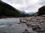 Alpsk supervkend - Isel a Salzach - podzim 2010, Pedpov poas byla sice pesimistick, natst skutenost jin. Se slbenm detm se stdaly i proslunn chvle. Dky tomu byla i na podzim voda suprov jako pi jarnm tn. Zejmna Salzach ns - fotografie 92