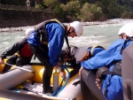 Alpsk supervkend - Isel a Salzach - podzim 2010, Pedpov poas byla sice pesimistick, natst skutenost jin. Se slbenm detm se stdaly i proslunn chvle. Dky tomu byla i na podzim voda suprov jako pi jarnm tn. Zejmna Salzach ns - fotografie 96