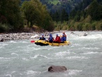 Alpsk supervkend - Isel a Salzach - podzim 2010, Pedpov poas byla sice pesimistick, natst skutenost jin. Se slbenm detm se stdaly i proslunn chvle. Dky tomu byla i na podzim voda suprov jako pi jarnm tn. Zejmna Salzach ns - fotografie 101