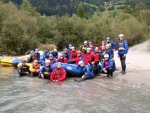 Alpsk supervkend - Isel a Salzach - podzim 2010, Pedpov poas byla sice pesimistick, natst skutenost jin. Se slbenm detm se stdaly i proslunn chvle. Dky tomu byla i na podzim voda suprov jako pi jarnm tn. Zejmna Salzach ns - fotografie 102