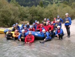 Alpsk supervkend - Isel a Salzach - podzim 2010, Pedpov poas byla sice pesimistick, natst skutenost jin. Se slbenm detm se stdaly i proslunn chvle. Dky tomu byla i na podzim voda suprov jako pi jarnm tn. Zejmna Salzach ns - fotografie 103