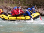 Alpsk supervkend - Isel a Salzach - podzim 2010, Pedpov poas byla sice pesimistick, natst skutenost jin. Se slbenm detm se stdaly i proslunn chvle. Dky tomu byla i na podzim voda suprov jako pi jarnm tn. Zejmna Salzach ns - fotografie 110