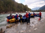 Alpsk supervkend - Isel a Salzach - podzim 2010, Pedpov poas byla sice pesimistick, natst skutenost jin. Se slbenm detm se stdaly i proslunn chvle. Dky tomu byla i na podzim voda suprov jako pi jarnm tn. Zejmna Salzach ns - fotografie 111