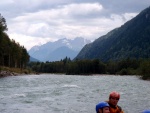 Alpsk supervkend - Isel a Salzach - podzim 2010, Pedpov poas byla sice pesimistick, natst skutenost jin. Se slbenm detm se stdaly i proslunn chvle. Dky tomu byla i na podzim voda suprov jako pi jarnm tn. Zejmna Salzach ns - fotografie 112