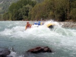 Alpsk supervkend - Isel a Salzach - podzim 2010, Pedpov poas byla sice pesimistick, natst skutenost jin. Se slbenm detm se stdaly i proslunn chvle. Dky tomu byla i na podzim voda suprov jako pi jarnm tn. Zejmna Salzach ns - fotografie 116