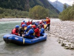 Alpsk supervkend - Isel a Salzach - podzim 2010, Pedpov poas byla sice pesimistick, natst skutenost jin. Se slbenm detm se stdaly i proslunn chvle. Dky tomu byla i na podzim voda suprov jako pi jarnm tn. Zejmna Salzach ns - fotografie 117