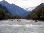 Alpsk supervkend - Isel a Salzach - podzim 2010, Pedpov poas byla sice pesimistick, natst skutenost jin. Se slbenm detm se stdaly i proslunn chvle. Dky tomu byla i na podzim voda suprov jako pi jarnm tn. Zejmna Salzach ns - fotografie 120