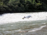 Alpsk supervkend - Isel a Salzach - podzim 2010, Pedpov poas byla sice pesimistick, natst skutenost jin. Se slbenm detm se stdaly i proslunn chvle. Dky tomu byla i na podzim voda suprov jako pi jarnm tn. Zejmna Salzach ns - fotografie 140