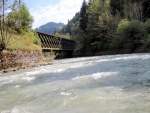 Alpsk supervkend - Isel a Salzach - podzim 2010, Pedpov poas byla sice pesimistick, natst skutenost jin. Se slbenm detm se stdaly i proslunn chvle. Dky tomu byla i na podzim voda suprov jako pi jarnm tn. Zejmna Salzach ns - fotografie 141