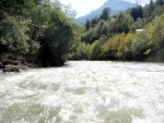 Alpsk supervkend - Isel a Salzach - podzim 2010, Pedpov poas byla sice pesimistick, natst skutenost jin. Se slbenm detm se stdaly i proslunn chvle. Dky tomu byla i na podzim voda suprov jako pi jarnm tn. Zejmna Salzach ns - fotografie 142