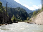 Alpsk supervkend - Isel a Salzach - podzim 2010, Pedpov poas byla sice pesimistick, natst skutenost jin. Se slbenm detm se stdaly i proslunn chvle. Dky tomu byla i na podzim voda suprov jako pi jarnm tn. Zejmna Salzach ns - fotografie 151