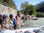 Alpsk supervkend - Isel a Salzach - podzim 2010, Pedpov poas byla sice pesimistick, natst skutenost jin. Se slbenm detm se stdaly i proslunn chvle. Dky tomu byla i na podzim voda suprov jako pi jarnm tn. Zejmna Salzach ns - fotografie 152