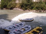 Alpsk supervkend - Isel a Salzach - podzim 2010, Pedpov poas byla sice pesimistick, natst skutenost jin. Se slbenm detm se stdaly i proslunn chvle. Dky tomu byla i na podzim voda suprov jako pi jarnm tn. Zejmna Salzach ns - fotografie 163