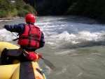 Alpsk supervkend - Isel a Salzach - podzim 2010, Pedpov poas byla sice pesimistick, natst skutenost jin. Se slbenm detm se stdaly i proslunn chvle. Dky tomu byla i na podzim voda suprov jako pi jarnm tn. Zejmna Salzach ns - fotografie 167