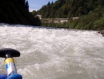 Alpsk supervkend - Isel a Salzach - podzim 2010, Pedpov poas byla sice pesimistick, natst skutenost jin. Se slbenm detm se stdaly i proslunn chvle. Dky tomu byla i na podzim voda suprov jako pi jarnm tn. Zejmna Salzach ns - fotografie 180