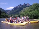 SLOVENSK LETN PERLY: Vh, Orava, Dunajec, Poprad a Hron, Jeden z nejbjenjch zjezd v na nabdce. Ukzkov galerie, fotky jsou z nkolika zjezd od roku 1999 - fotografie 96