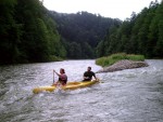 SLOVENSK LETN PERLY: Vh, Orava, Dunajec, Poprad a Hron, Jeden z nejbjenjch zjezd v na nabdce. Ukzkov galerie, fotky jsou z nkolika zjezd od roku 1999 - fotografie 119