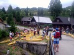 SLOVENSK LETN PERLY: Vh, Orava, Dunajec, Poprad a Hron, Jeden z nejbjenjch zjezd v na nabdce. Ukzkov galerie, fotky jsou z nkolika zjezd od roku 1999 - fotografie 152