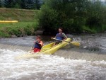 SLOVENSK LETN PERLY: Vh, Orava, Dunajec, Poprad a Hron, Jeden z nejbjenjch zjezd v na nabdce. Ukzkov galerie, fotky jsou z nkolika zjezd od roku 1999 - fotografie 161